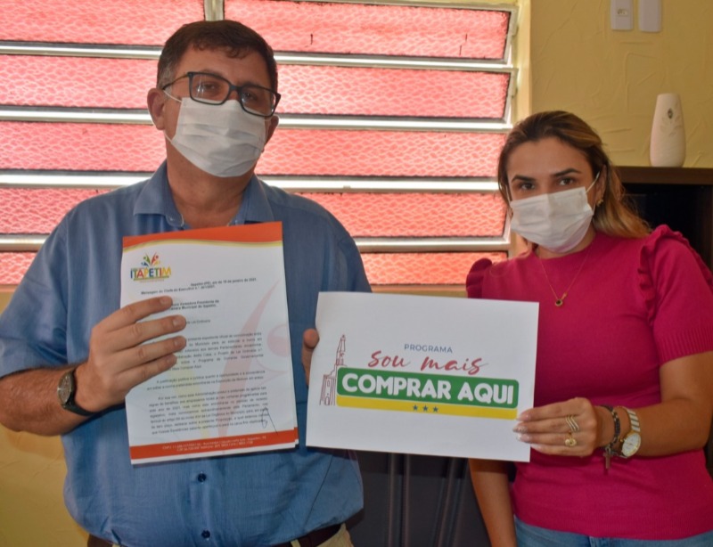 Programa “Sou Mais Comprar Aqui”, da prefeitura de itapetim, visa beneficiar o comércio e empresas locais